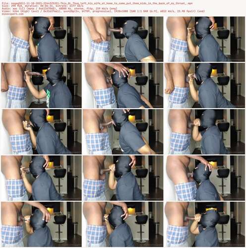 Nogag5011 - 11 10 2021 2244325351 - This Dl Thug Left His Wife At Home To Come Put Them Kids In The Back Of My Throat 1080p - Preview