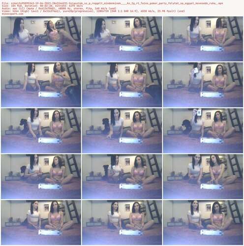 Nikkifo95095343 - - 19 04 2023 2843246221 Sziasztok Sz P Reggelt Mindenkinek Az Ig Rt Twins Poker Party Folytat Sa Eggyel Kevesebb Ruha 720p - Preview