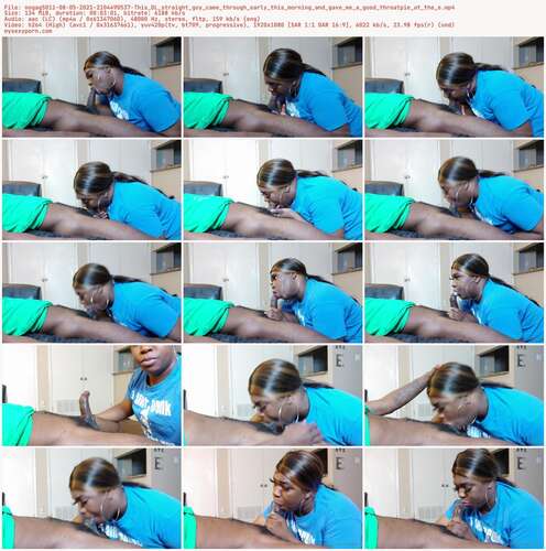 Nogag5011 - 08 05 2021 2104490537 - This Dl Straight Guy Came Through Early This Morning And Gave Me A Good Throatpie At The E 1080p - Preview