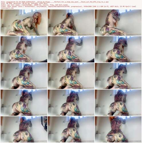 Piggymouth - 21 10 2020 1109364317 - Oiled Up Piggy Perfect For A Hump Day Post Check Out The Bts Clip To S 1080p - Preview
