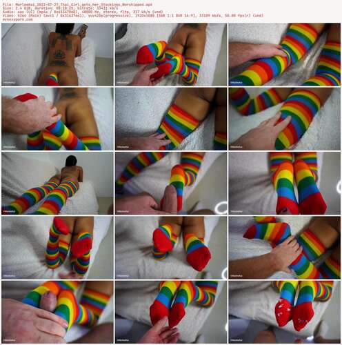 MarleeKai 2022 - 07 27 Thai Girl Gets Her Stockings Worshipped 1080p - Preview