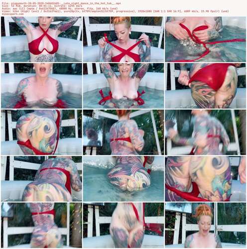 Piggymouth - 20 05 2020 340602605 - Late Night Dance In The Hot Tub 1080p - Preview