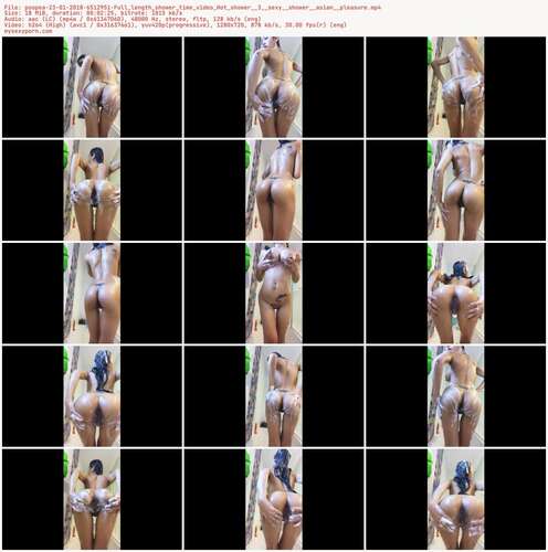 Poopea - 23 01 2018 6512951 - Full Length Shower Time Video Hot Shower 3 Sexy Shower Asian Pleasure 720p - Preview