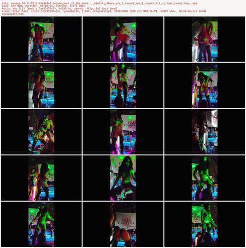 Poopea - 30 11 2019 95616363 - Second Part Of The Show... Usually There Are 3 Rounds And I Remove All At Last Round They 1080p - Preview