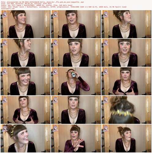 Oliviajarden - 16 08 2021 2194248638 - Hello. Good Sir. Plz Gib Me Your Baguette. 1080p - Preview