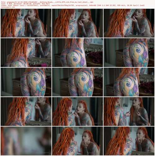 Piggymouth - 12 03 2020 176401602 - Getting Ready Little Bts Vid From My Last Shoot 480p - Preview