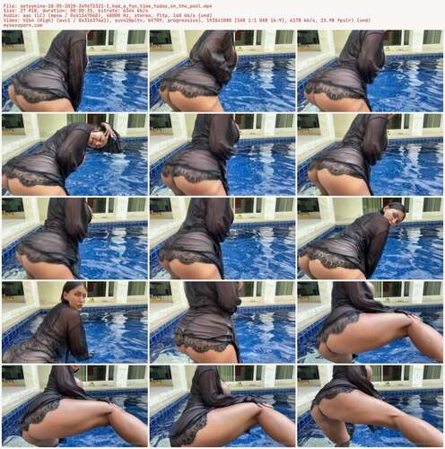 Seteykina - 28 05 2020 369672321 - I Had A Fun Time Today On The Pool 1080p - Preview