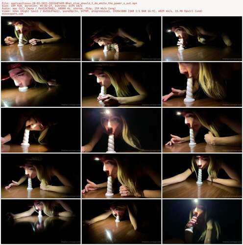 Opalcastlexxx - 28 02 2021 2032687409 - What Else Should I Do While The Power S Out 1080p - Preview