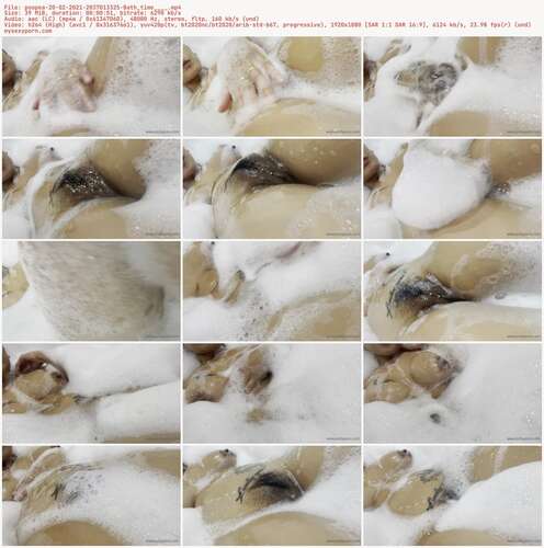 Poopea - 20 02 2021 2037013325 - Bath Time 1080p - Preview
