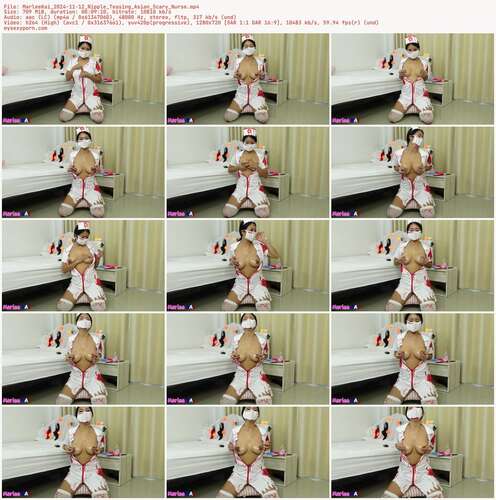 MarleeKai 2024 - 11 12 Nipple Teasing Asian Scary Nurse 720p - Preview