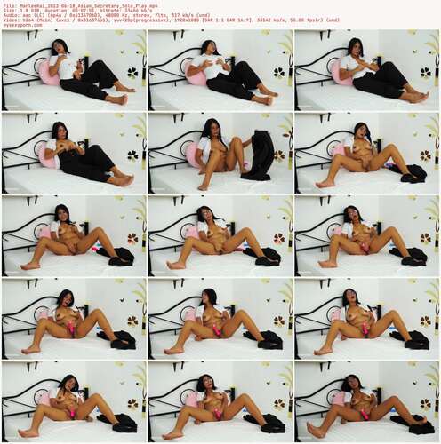 MarleeKai 2023 - 06 18 Asian Secretary Solo Play 1080p - Preview