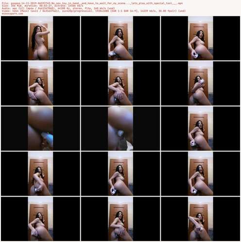 Poopea - 14 11 2019 86593745 - No Sex Toy In Hand And Have To Wait For My Scene... Lets Play With Special Tool 1080p - Preview