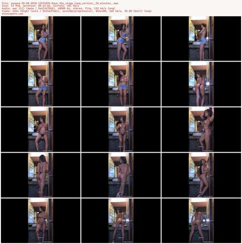 Poopea - 20 08 2018 12591095 - Back The Stage Long Version 20 Minutes 480p - Preview