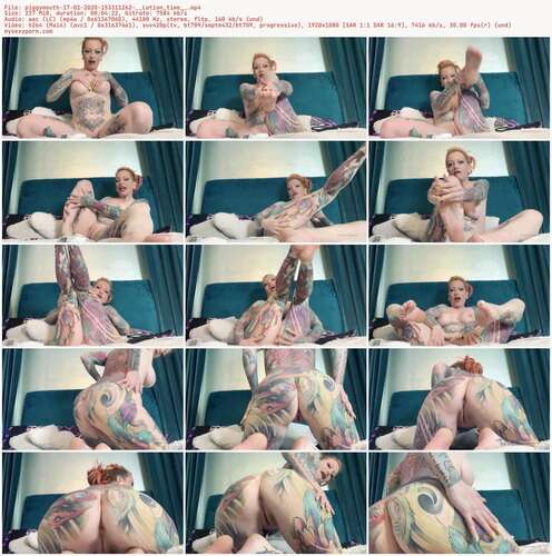 Piggymouth - 17 02 2020 153311262 - Lotion Time 1080p - Preview