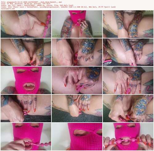Piggymouth - 13 11 2020 1247022007 - Anal Bead Bandit 352p - Preview