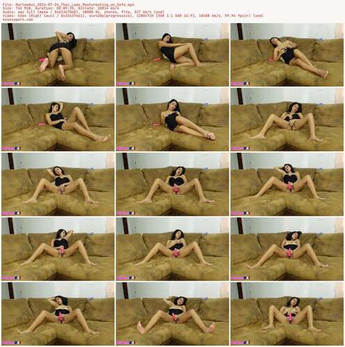 MarleeKai 2024 - 07 24 Thai Lady Masturbating On Sofa 720p - Preview