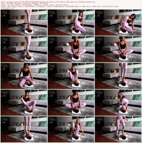 Princess Enola - 12 04 2022 2423321841 - Having Fun With My Foot Bitch. Who Wants To Exchange Places 1080p - Preview