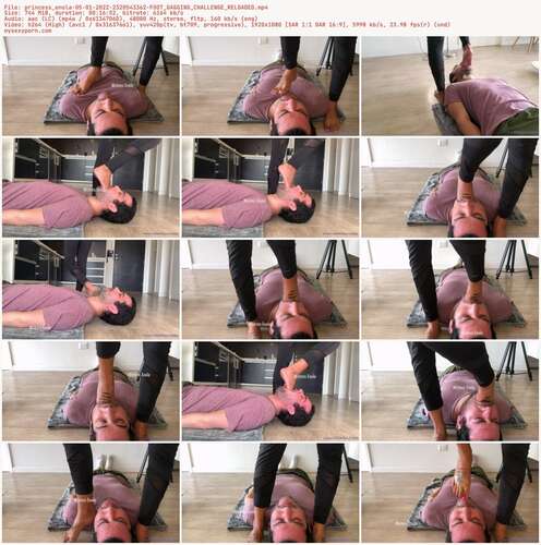 Princess Enola - 05 01 2022 2320543362 - Foot Gagging Challenge Reloaded 1080p - Preview