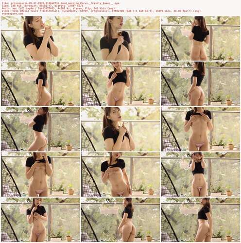 Princesscin - 05 01 2020 118848735 - Good Morning Pervs. Freshly Baked 720p - Preview