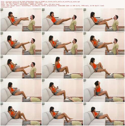Princess Enola - 21 02 2022 2370433860 - Time To Stomp My Slaves Balls While He Sniffs My Socks 1080p - Preview