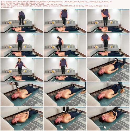 Princess Enola - 26 06 2021 2146589067 - Your Goddess Is Feeling Generous... Watch This Brutal Tr&Ling Stomping Clip My Human 1080p - Preview