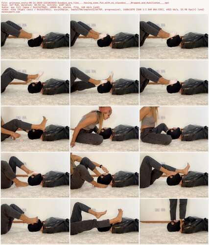 Princess Enola - 08 11 2020 1221815032 - Sundays Are Like...Having Some Fun With My Slaveboy. Wrapped And Humiliated 1070p - Preview