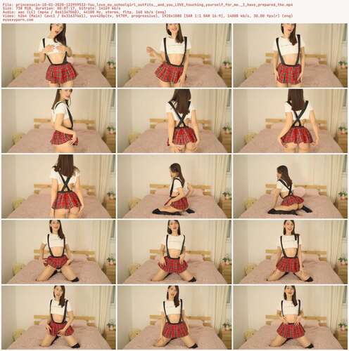 Princesscin - 10 01 2020 122959532 - You Love My Schoolgirl Outfits And You Love Touching Yourself For Me. I Have Prepared The 1080p - Preview