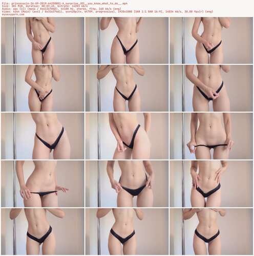 Princesscin - 26 09 2019 64250801 - A Surprise Joi You Know What To Do 1080p - Preview