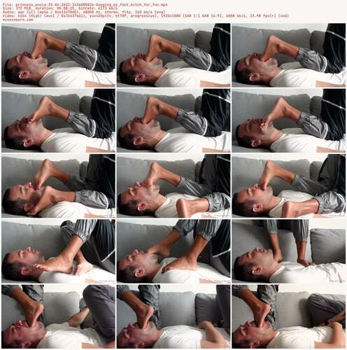 Princess Enola - 25 04 2022 2436080826 - Gagging My Foot Bitch For Fun 1080p - Preview