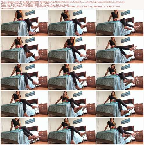 Princess Enola - 27 11 2020 1341051970 - Dangling My Flip Flops Until You Can T Hold It.... Should I Give You Permission To Jerk O 1080p - Preview