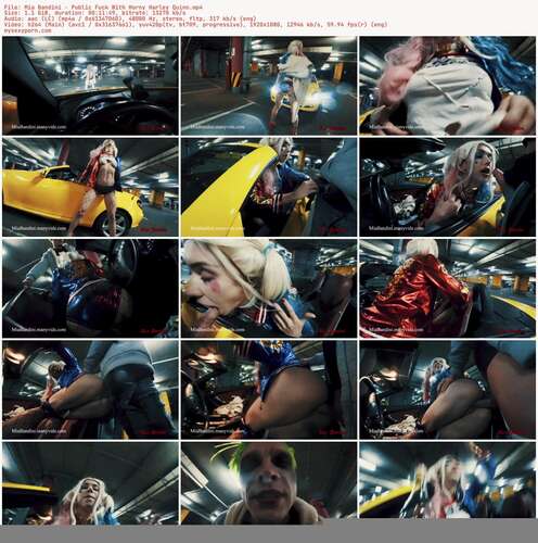 Mia Bandini - Public Fuck With Horny Harley Quinn 1080p - Preview