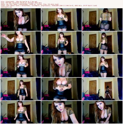 lIshalynn01 - Obey Me And Do As I Say 1080p - Preview