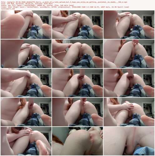 Realgril - 30 06 2020 484046771 - Sorry A Biit Of A Late Upload But I Hope You Enjoy Me Getting Punished By Daddy Shh D 1080p - Preview