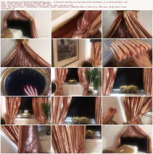 Rebeccamoreuk - 13 08 2019 51338332 - Sneaky Peak I Have Been Working On A New Room I Have Renovated It S Called The Slut 720p - Preview