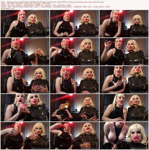 Rebeccamoreuk - 08 03 2021 2049877446 - Stream Started At 03 08 2021 10 12 Pm Mistress More And Anderson 720p - Preview