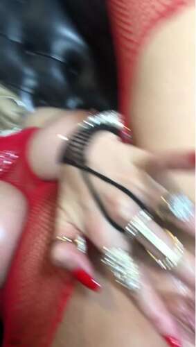 Rebeccamoreuk – 07 01 2019 19369740 – Oiled Up Whore And New Outfit Change All Red Red Body Stocking Fuck Me Heels And Laye 720p - Cover