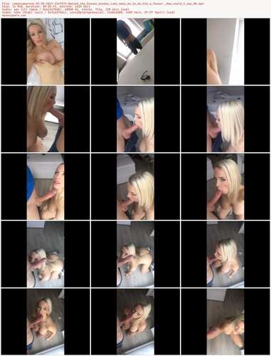 Rebeccamoreuk - 03 09 2017 3347573 - Behind The Scenes Sunday Luke Asks Me To Do Him A Favour. How Could I Say No 1080p - Preview