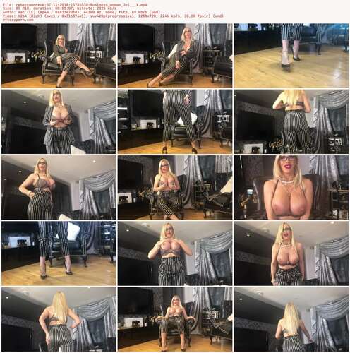 Rebeccamoreuk - 07 11 2018 15785530 - Business Woman Joi X 720p - Preview