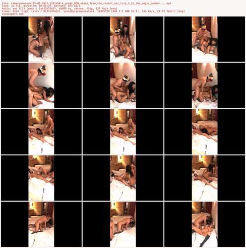 Rebeccamoreuk - 05 05 2017 1291458 - A Great New Video From The Recent Ski Trip 3 Is The Magic Number... 720p - Preview