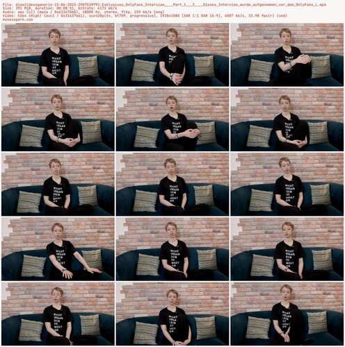 Diewildeveganerin - 15 06 2023 2907539791 - Exklusives Onlyfans Interview Part 1 2 Dieses Interview Wurde Aufgenommen Vor Dem Onlyfans L 1080p - Preview