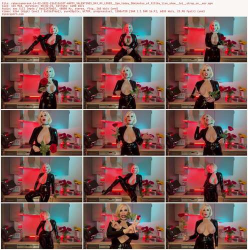 Rebeccamoreuk - 14 02 2022 2363116107 - Happy Valentines Day My Loved 2Pm Today 20Minutes Of Filthy Live Show Joi Strap On Wor 720p - Preview
