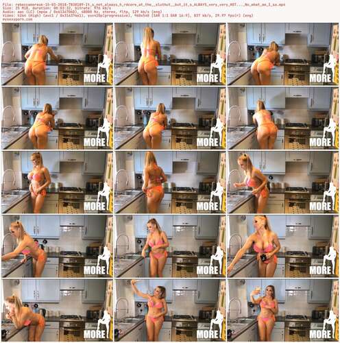 Rebeccamoreuk - 15 03 2018 7838189 - It S Not Always H Rdcore At The Sluthut But It S Always Very Very Hot... No What Am I Sa 540p - Preview