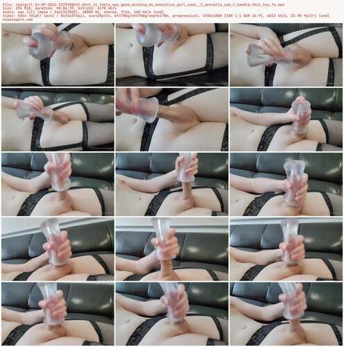 Realgril - 24 09 2021 2229388651 - Uhnf It Feels Soo Good Milking My Sensitive Girl Cock I Actually Can T Handle This Toy Fo 1080p - Preview