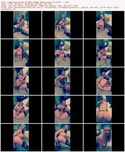 Rebeccamoreuk - 05 02 2017 420882 - Nobody Does It Better... 216p - Preview