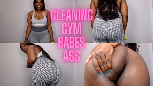 BlackHottie - Cleaning Gym Babes Ass 720p - Cover