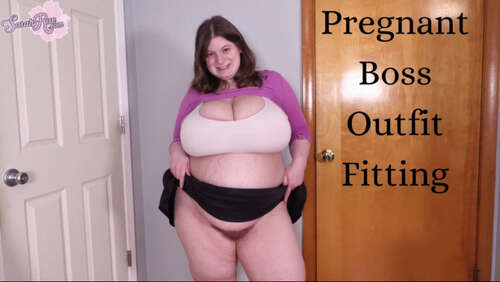 Sarah Rae - Pregnant Boss Needs Outfit Fitting 1080p - Cover