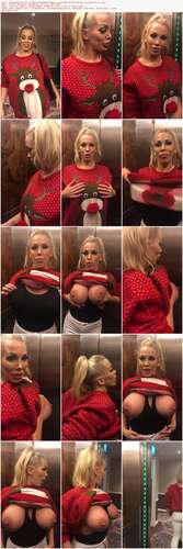 Rebeccamoreuk - 13 12 2018 17843798 - Going Up Showing Off To The Man In The Lift Xx 1280p - Preview