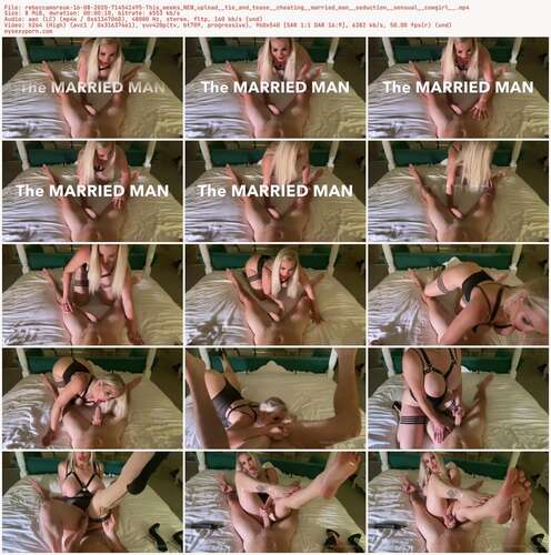 Rebeccamoreuk - 16 08 2020 714541495 - This Weeks New Upload Tie And Tease Cheating Married Man Seduction Sensual Cowgirl 540p - Preview