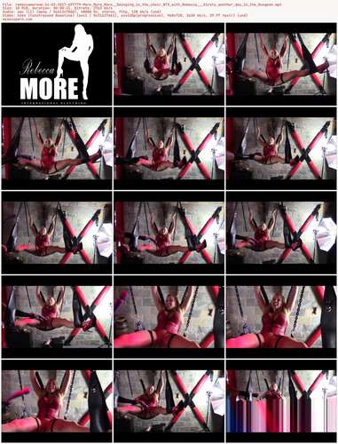 Rebeccamoreuk - 14 03 2017 697779 - More More More Swinging In The Chair Bts With Rebecca Kirsty Another Day In The Dungeon 720p - Preview