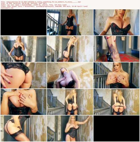 Rebeccamoreuk - 12 12 2017 5524016 - A Little Something For My Members To Enjoy 480p - Preview